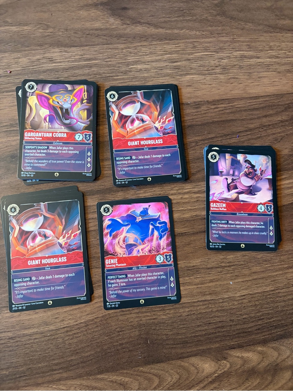 Disney Lorcana Disney Lorcana Trading Card Game by Ravensburger – Reign of Jafar